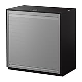 IKEA(イケア) GALANT ブラックブラウン 80206506 ロールフロントキャビネット、ブラックブラウン