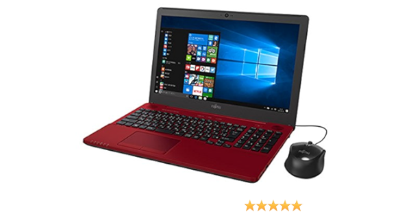 Amazon 富士通 15 6型 ノートパソコンfmv Lifebook Ah45 B2 ルビーレッド Office Home Business Premium プラス Office 365 Fmva45b2r 富士通 ノートパソコン 通販