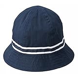 goldbug ボーイ帽子 リバーシブル 頭囲46cm ネイビー&チェック