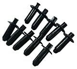 エスコ 10-13mm/直径7.0mmプッシュリベットクリップ(10個) EA527CP-109
