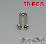 CHNsalescom 50 PCS AG-40A PT-31ニッケルメッキ拡張TIPエアープラズマカッター消耗品