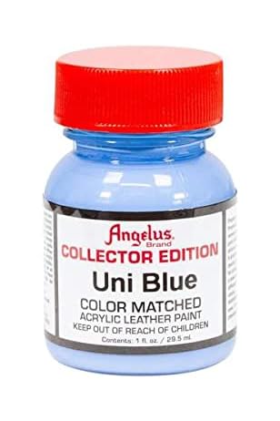 light blue leather paint