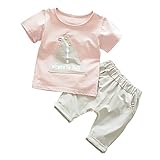 Cutelove 子供服 Tシャツ 半袖 Tシャツ＆パンツ 上下セット ショーツ 男の子 ベビー ショートパンツ ショートスリーブ 可愛い 三角形柄 夏