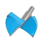 uxcell ボーリングビットをヒンジ　金属　超硬　グレー　ブルー　一個入り　簡単に取り付け