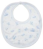 Kissy Kissy baby-boys Infant My First Friends印刷よだれかけ カラー: ホワイト