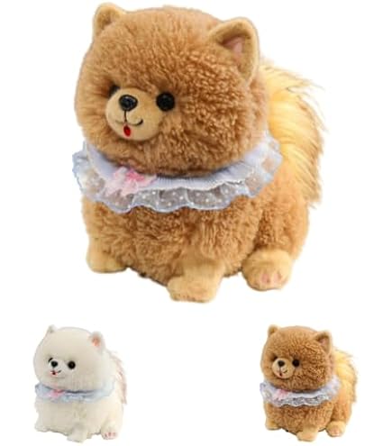 Amazon.co.jp: しっぽぶんぶん ポメラニアン ぬいぐるみ キーホルダー
