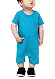 (プリントスター)Printstar 5.6オンス ベビーショートロンパス(半袖) 00200-BSR 034 ターコイズ 38 70cm