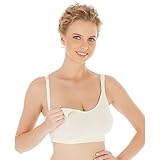 urbamboo天然竹シームレス授乳/授乳ブラで調節可能なストラップ US サイズ: S カラー: オフホワイト