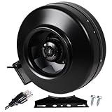 Hydroponic 6 400 CFM Inline Vent Duct Exhaust Fan by KOVAL INC.