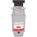 Waste King L-111 伝説シリーズ1/3 HP 連続飼料ごみ処理 電源コード付き [並行輸入品]