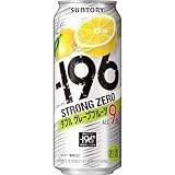 -196 ストロングゼロ ダブルグレープフルーツ [サントリー チューハイ 500ml×24本 ] イチキューロク