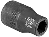 SK Hand Tool 33322 0.38 Drive 10.06 6 Pt Impact Socket
