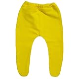 【未熟児】【低出生体重児】【早産児】【NICU】用 ベビータイツ：イエロー