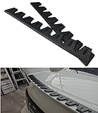 Piece of peace product ボルテックスジェネレータ シェブロン形状 実効空力デバイス ディフューザー (カーボン2本)