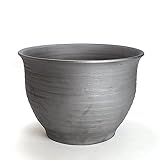 鉢 KANEYOSHI 【日本製/三河焼】 陶器 国産睡蓮鉢 睡蓮鉢尻丸ぽっちゃり 15号
