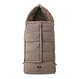 AirBuggy(エアバギー) ダウンフットマフ トップライン スウェード ベージュ ABMF0010