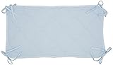Abstract Quilted Porta-Crib Sheet Saver (24.5x13) (Blue) by Abstract
