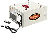 Shop Fox W1830 1/8 HP Single Phase 3-Speed 260/362/409 CFM Hanging Air Filter with Remote Control an