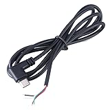 25cm/1m/2m USBオスからオープンエンド4ピン電源ケーブル延長コード充電ワイヤ5v3a forカメラLEDライトルーター