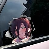 YIYANYU チェンソーマン パワー 車ステッカー シール 血の悪魔 Power レゼ かわいい 防水 DIYデコレーション 車貼り バイクステッカー コスプレ小道具 プレゼント (13cm,色 E) [並行輸入品]