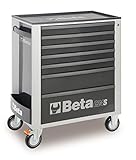 BETA　ローラー キャビネット 工具箱 7段 ツールボックス　グレー