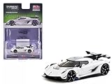 ターマックワークス 1/64 ケーニグセグ ジェスコ アタック ホワイト トレーディングカード付き Tarmac Works Jesco Attack [並行輸入品]
