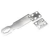 ILS - Stainless Steel Padlock Swivel Latch Door Gate Drawer Cabinet Safety Hasp Marine Hardware