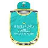 Happy Jackson Nom/It Take's A Lot Food Bib by Happy Jackson