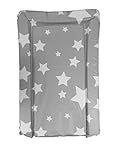 Deluxe PVC Change/Changing Mat - DARK GREY STARS DESIGN by Baby Best Buys