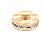 uxcell ヒーター線 7.5M 0.1×0.5mm ニクロム フラット