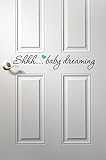 Baby Dreaming Wall Decal Quote - Nursery Room Decor - Nursery Wall Decals - Baby Room Decoration Vin