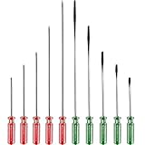 volflashy 絶縁ドライバー 多目的 PPハンドル 電気 工事 セキュリティ 絶縁 スクリュードライバー セット ホーム メンテナンス ツール 10pcs 75-200mm