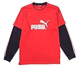ジュニア PUMA FD レイヤード LS TEE 9449 160cm レッド