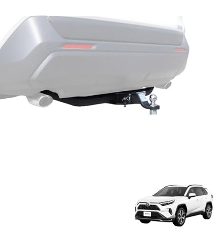 Amazon.co.jp: HELIOS 50系 RAV4 ヒッチメンバー クラスC 750kg ボール