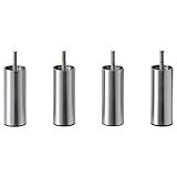 IKEA Bjorli 3 7 / 8 "シルバーメタルスチールベッドRisers – Bestメタルフレーム寝室ベッド脚Risers – 簡単にインストール – セットof 4 – m8 | 8 m