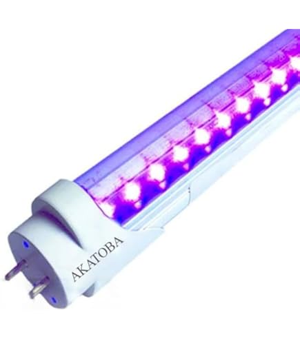 Amazon | LEDブラックライト 20W UVランプ LED蛍光ランプ 直管40W T8