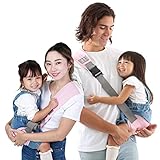 【保育士推奨】W'hip 超軽量コンパクト 140g ヒップシート ベビースリング 抱っこ紐 収納袋付 簡単 肩掛け スリング 腰すわり～20kgまで (ホノルルブルー)