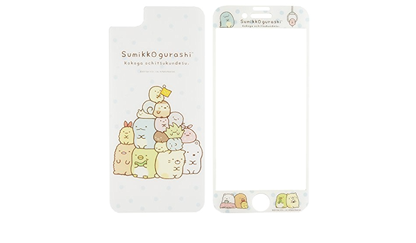 Amazon グルマンディーズ すみっコぐらし Iphone7 6s 6対応 ガラススクリーンプロテクター みずたま Smk 28b グルマンディーズ スクリーンプロテクター