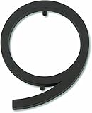 Atlas Homewares AVN9-O Modern Avalon 4.5-Inch No. 9 House Number, Oil Rubbed Bronze [並行輸入品]