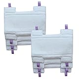 Anboo 6pcs Dust-Away Micro-fibre Hv300 Pads for Shark Rotator Navigator Lift-away Pro Vacuum NV651 N