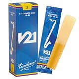 バンドーレン バスクラリネットリード V21 硬さ : 3 (5枚入り)