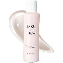 Amazon | 【公式】水肌クリーム バクシカ BAKU＋CICA