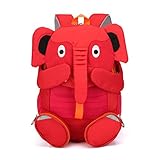 CXYP　キッズ 　赤ちゃん　子供　リュック サック 　防水　幼稚園 　保育園 　カワイイ　動物　ゾウ　3D効果　デイパック 　キッズバック 　 入園 　保育園　幼稚園　遠足　男女兼用　2～6歳 (レ