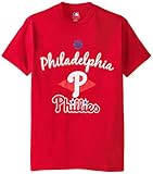 MLB Philadelphia Philliesメンズ58t T、レッド、スモール