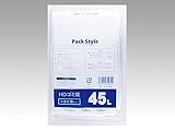 パックスタイル PS ゴミ袋 HD 015-45L 半透明 10枚 00427543