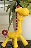Giungla Giraffe Teether. 100% high quality food grade silicone teether toy. A soother that is free f