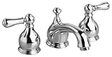 American Standard 7871.732.002 Hampton Two-Lever Handle Widespread Lavatory Faucet with Metal Speed 