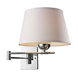 Elk 10106/1 Lanza 1-Light Swing Arm Sconce In Polished Chrome [並行輸入品]