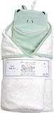 Organic Cotton Hooded Towel & Wash cloth - Frog by Under The Nile [並行輸入品]