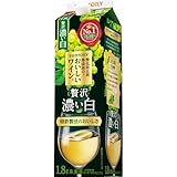 【国産ワイン売上NO.1】 サントリー 酸化防止剤無添加のおいしいワイン。濃い白 [ 白ワイン 日本 1800ml ]